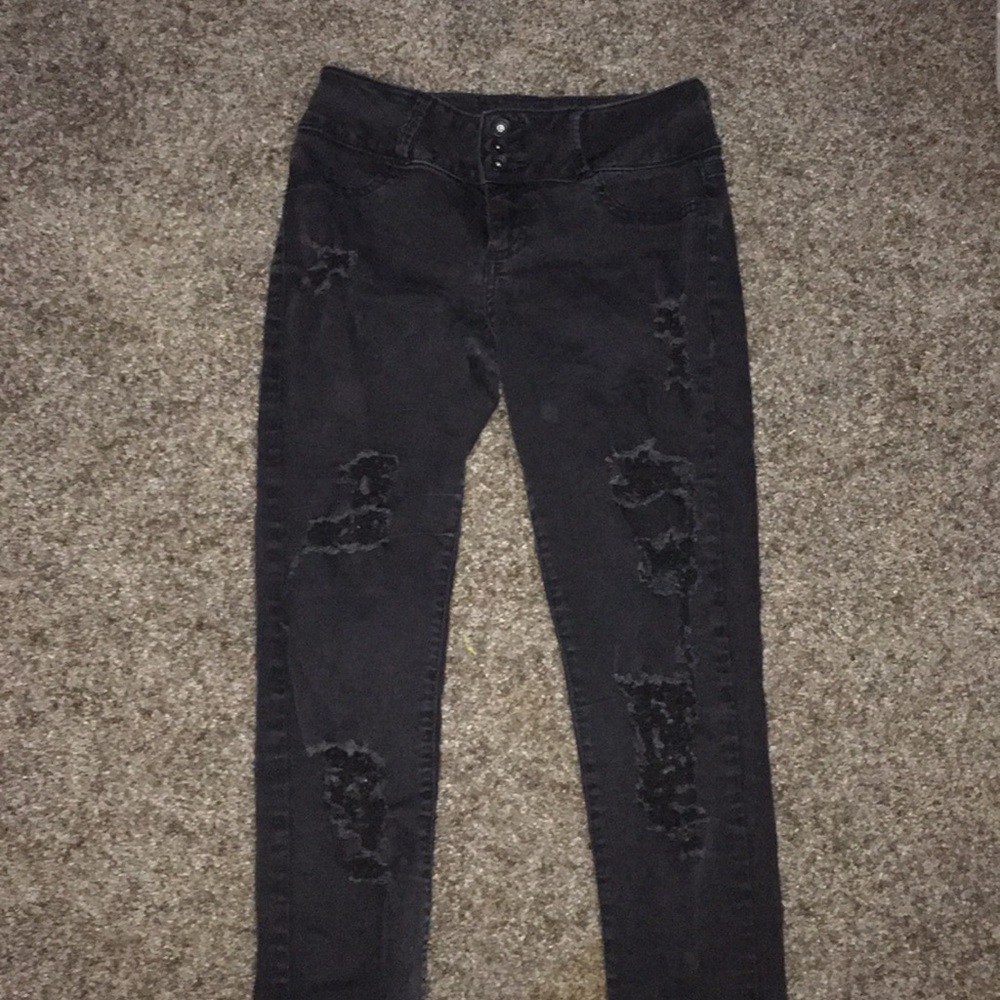 black jeans